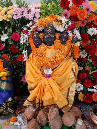 Trimukhi Triguni Aai Shree Varadan Manai Mandir